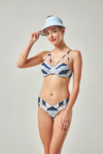 Load image into Gallery viewer, Monochrome Cardinal bikini bottom
