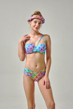 Load image into Gallery viewer, Scale Print Balconette Swim Top
