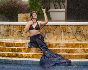 Stygian Arbiter triangle bikini top