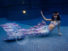 Load image into Gallery viewer, Winter Mirage swimmable mermaid tail [NEW FABRIC]
