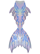 Load image into Gallery viewer, Winter Mirage swimmable mermaid tail [LEGACY FABRIC]
